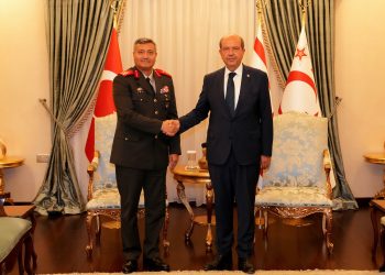 Tatar, GKK Komutanı Tuğgeneral İlker Görgülü’yü kabul etti