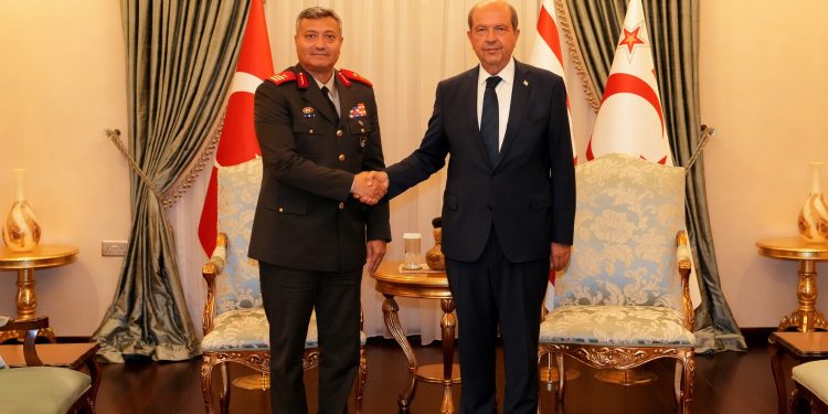 Tatar, GKK Komutanı Tuğgeneral İlker Görgülü’yü kabul etti