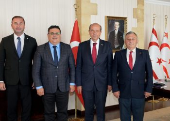 Cumhurbaşkanı Tatar, YÖDAK Başkanı Prof. Dr. Hocanın’ı kabul ederek görüştü