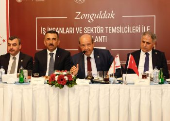 Tatar, Zonguldak’ta iş insanları ve sektör temsilcileri ile bir araya geldi