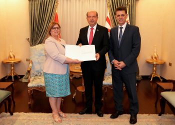 Cumhurbaşkanı Tatar, KHK üyeliğine atanan Şifa Karahasanoğlu’nu kabul etti
