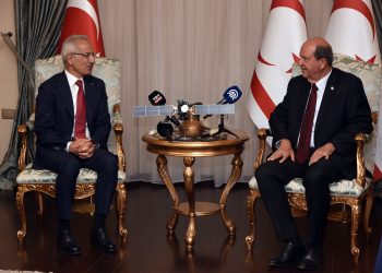 Cumhurbaşkanı Tatar, TC Ulaştırma ve Altyapı Bakanı Uraloğlu’nu kabul etti