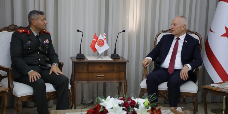 Töre, GKK Komutanı Tuğgeneral Görgülü’yü kabul etti