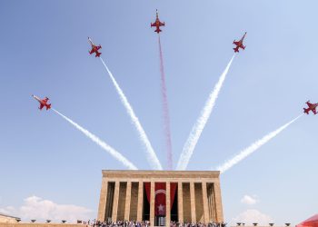 30 Ağustos Zafer Bayramı ve Türk Silahlı Kuvvetleri Günü dolayısıyla Anıtkabir’de tören düzenlendi