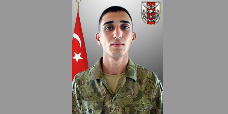 Türkiye Milli Savunma Bakanlığı’ndan trafik kazasında şehit olan asker için taziye mesajı