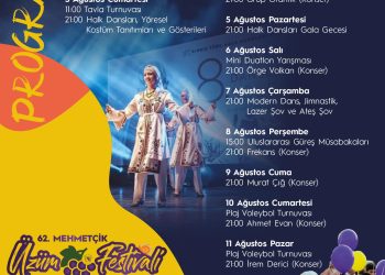 62. Mehmetçik Üzüm Festivali yarın başlıyor