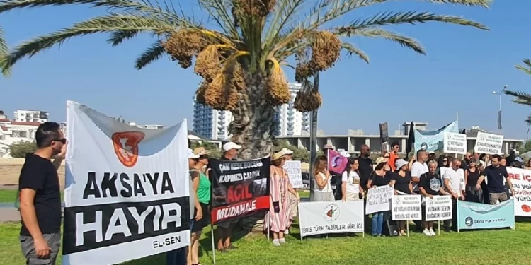 Çevre Platformu İskele Long Beach de eylem yaptı
