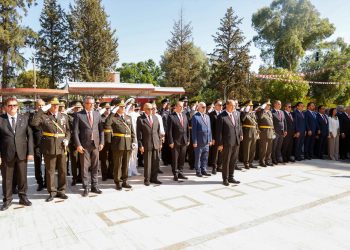 30 Ağustos Zafer Bayramı dolayısıyla Atatürk Anıtı’nda tören yapıldı