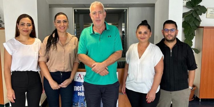 Kıbrıs Türk Havacılık Bilgi Yönetimi Derneği, Pegasus KKTC Temsilcisi Ziya’yı ziyaret etti