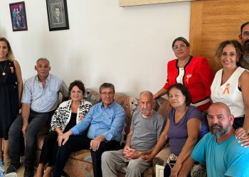 Üstel’den Adem Ademgil’e geçmiş olsun ziyareti