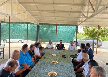 Büyükelçi Serim, Gazimağusa bölgesi muhtarları ile bir araya geldi