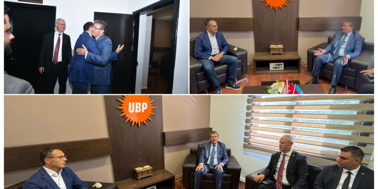 Üstel, Azerbaycan Milletvekili Ramil Hasan ile Gençlik Kolları Başkanı Bakhtiyar İslamov’u kabul etti