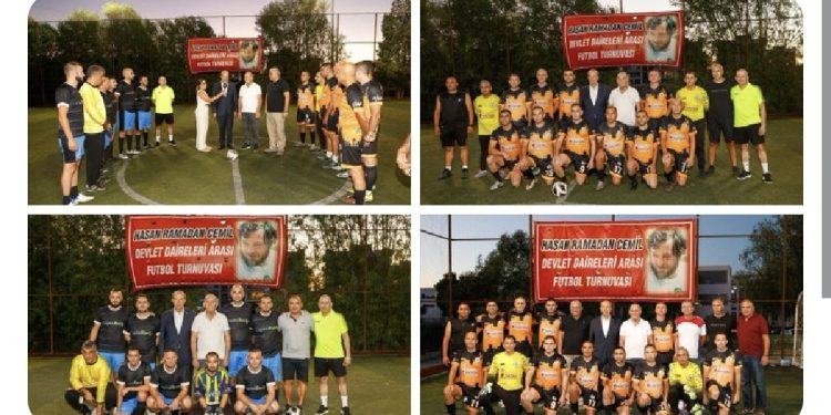 Cumhurbaşkanı  Tatar, Hasan Ramadan Cemil Daireler Arası Futbol Turnuvası’nın açılışına katıldı