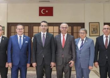 Serim, KTTO heyetiyle bir araya geldi