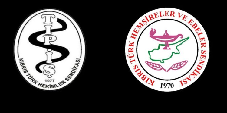 Hemşireler ve Ebeler Sendikası ile Hekimler Sendikası basın açıklaması yaptı