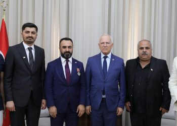 Töre, Türkiye Gaziler ve Şehit Aileleri Vakfı heyetini kabul etti