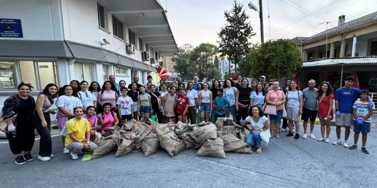 Dünya Temizlik Günü’nde Lefkoşa sokaklarında temizlik yapıldı