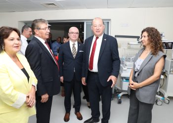 Gazimağusa Devlet Hastanesi Yeni Doğan Yoğun Bakım Ünitesi açıldı
