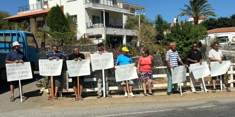 Doğancı Eylem Komitesi trafik kazalarına dikkat çekmek için uyarı eylemi yaptı