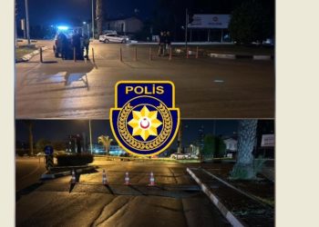 Lefkoşa’da Atatürk Stadyumu trafik ışıkları arızalı