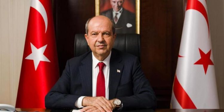 Tatar:Kıbrıs’ın gerçeklerini çarpıtarak spor salonlarına taşımak, provokasyonlara izin vermek kabul edilemez