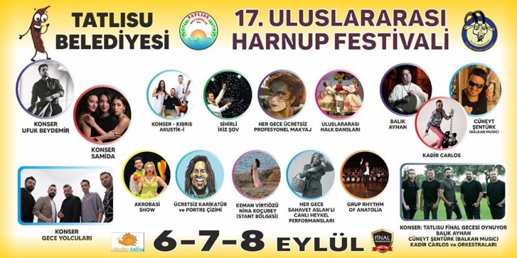 Tatlısu Harnup Festivali Cuma günü başlıyor