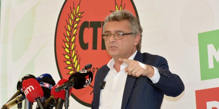CTP Genel Başkanı Erhürman, basın toplantısı düzenledi