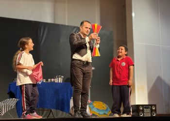 Güzelyurt’ta çocuklar doyasıya eğlendi