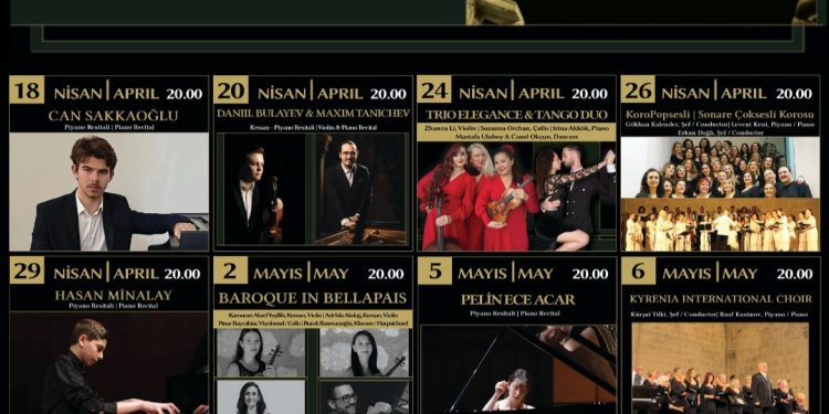 20. Uluslararası Bellapais İlkbahar Müzik Festivali başlıyor