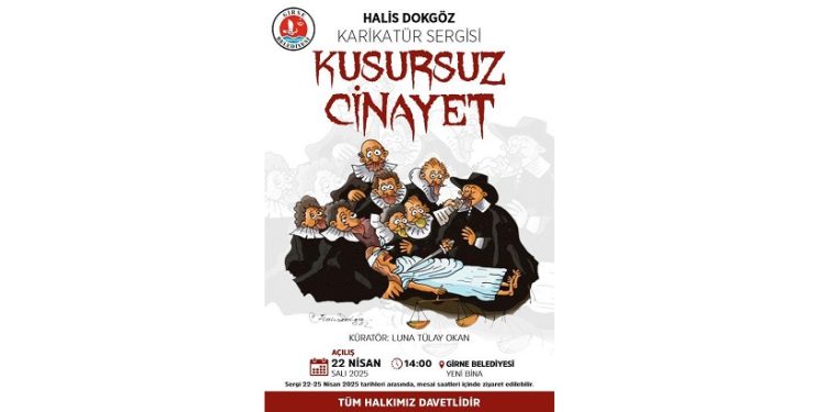 “Kusursuz Cinayet” karikatür sergisi açılıyor