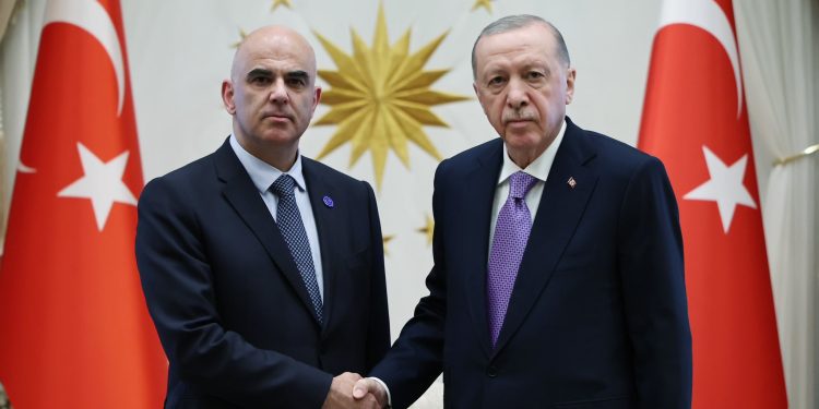 Erdoğan, Avrupa Konseyi Genel Sekreteri Berset’i kabul etti