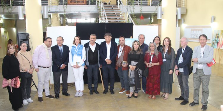 5. Gazimağusa Uluslararası Sanat Festivali’nde üretilen eserler sergileniyor