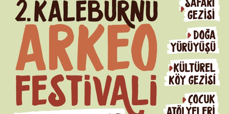2.Kaleburnu Arkeo Festivali pazar günü yapılıyor