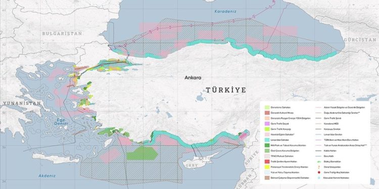 Türkiye’nin Deniz Mekansal Planlamasına ilişkin ilk çalışma yayımlandı