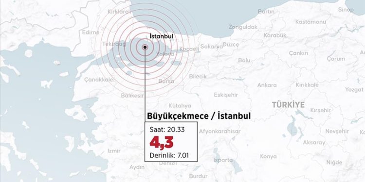 Marmara Denizi’nde art arda depremler meydana geldi