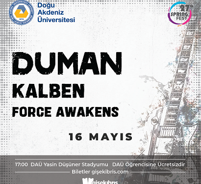 DAÜ 27. Bahar Festivali başlıyor