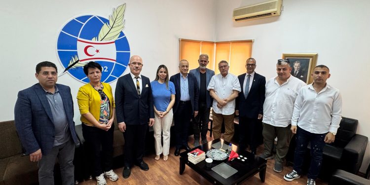 BAKTAD, Dış Basın Birliği’ni ziyaret etti: KKTC’de yapılacak Baklava Festivali’ne ilişkin detayları paylaştı
