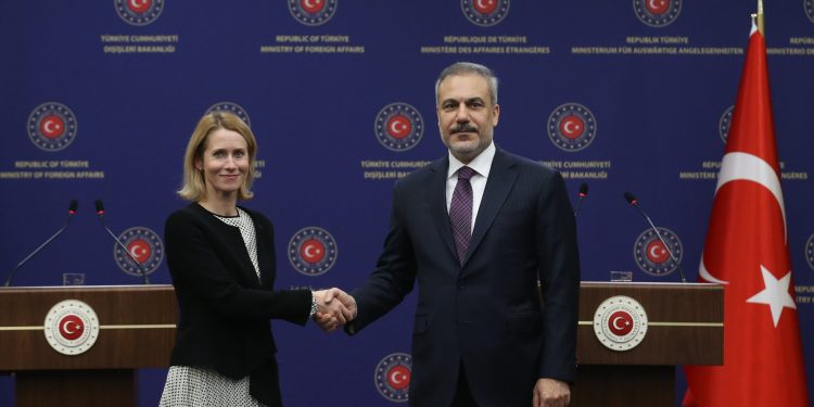 Hakan Fidan, AB Yüksek Temsilcisi Kallas ile görüştü