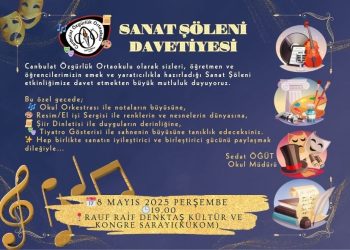 Canbulat Özgürlük Ortaokulu’ndan “Sanat Şöleni”