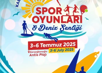 Karaoğlanoğlu Spor Oyunları ve Deniz Şenliği 3 – 6 Temmuz’da