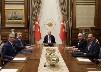 TC Cumhurbaşkanı Erdoğan başkanlığında güvenlik toplantısı