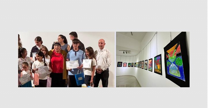 “ Doğanın Büyüsü” temalı sergi açıldı.. Dereceye giren 20 çoçuğa ödülleri takdim edildi