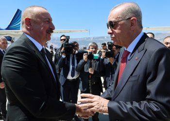 Erdoğan, Aliyev ile görüştü