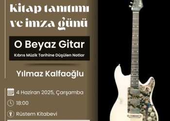 Yılmaz Kalfaoğlu’nun otobiyografisi “O Beyaz Gitar” yarın tanıtılıyor