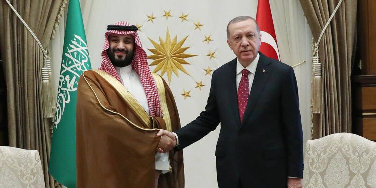 TC Cumhurbaşkanı Erdoğan, Suudi Arabistan Veliaht Prensi Selman ile görüştü: ‘Bölgede tansiyonun düşürülmesi için İsrail’in durdurulması gerek’