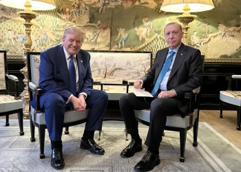 Erdoğan, Trump ile görüştü