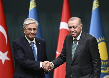 Erdoğan, Tokayev ile basın toplantısı düzenledi : “Kıbrıs Türklerinin eşit ve özden gelen haklarına saygı duyulmasını özellikle istişare ettik”