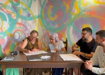 Arkhe Lefkoşa ile Kıbrıs Kâğıt Sanatçıları Derneği arasında Bienal Lefkoşa için iş birliği protokolü