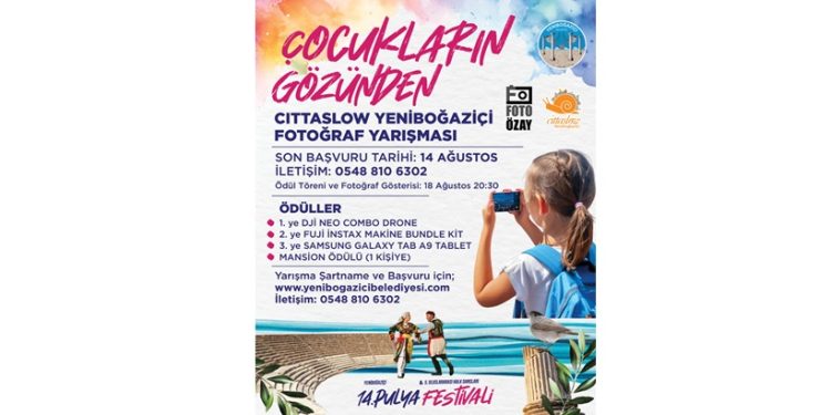 “Çocukların Gözünden Cittaslow Yeniboğaziçi” Fotoğraf Yarışmasına başvurular başladı