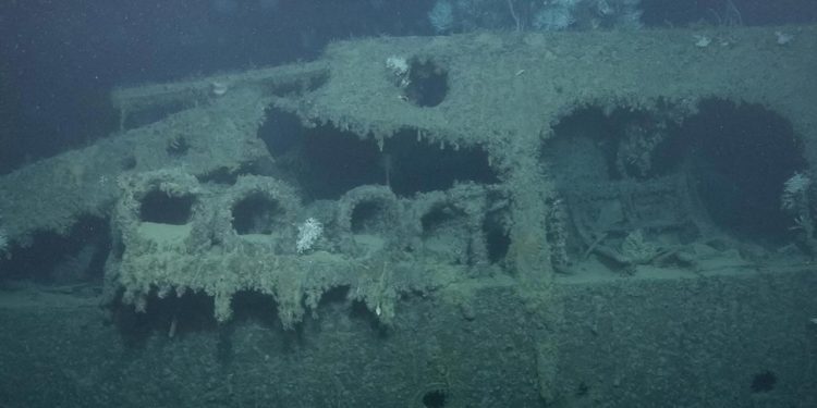 İkinci Dünya Savaşında batırılan gemiler bulundu